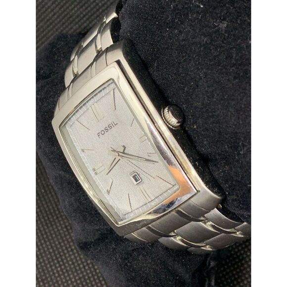 Fossil FS4317 Men's Watch Stainless Steel Case Band 35mm Mineral Crystal O827 - Picture 2 of 8